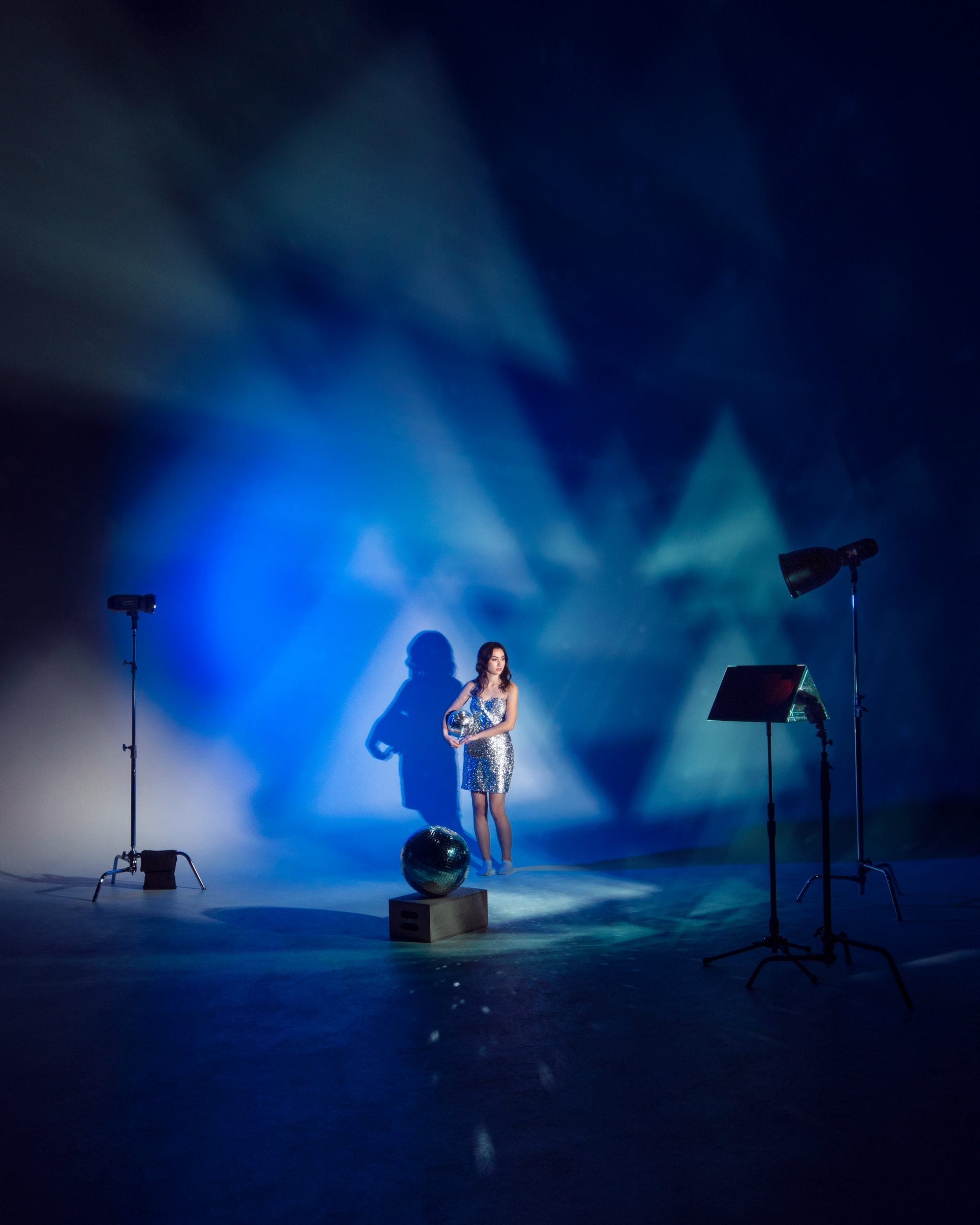 BTS of the FJ400's, deep focus reflector and FJ80 inside the prism