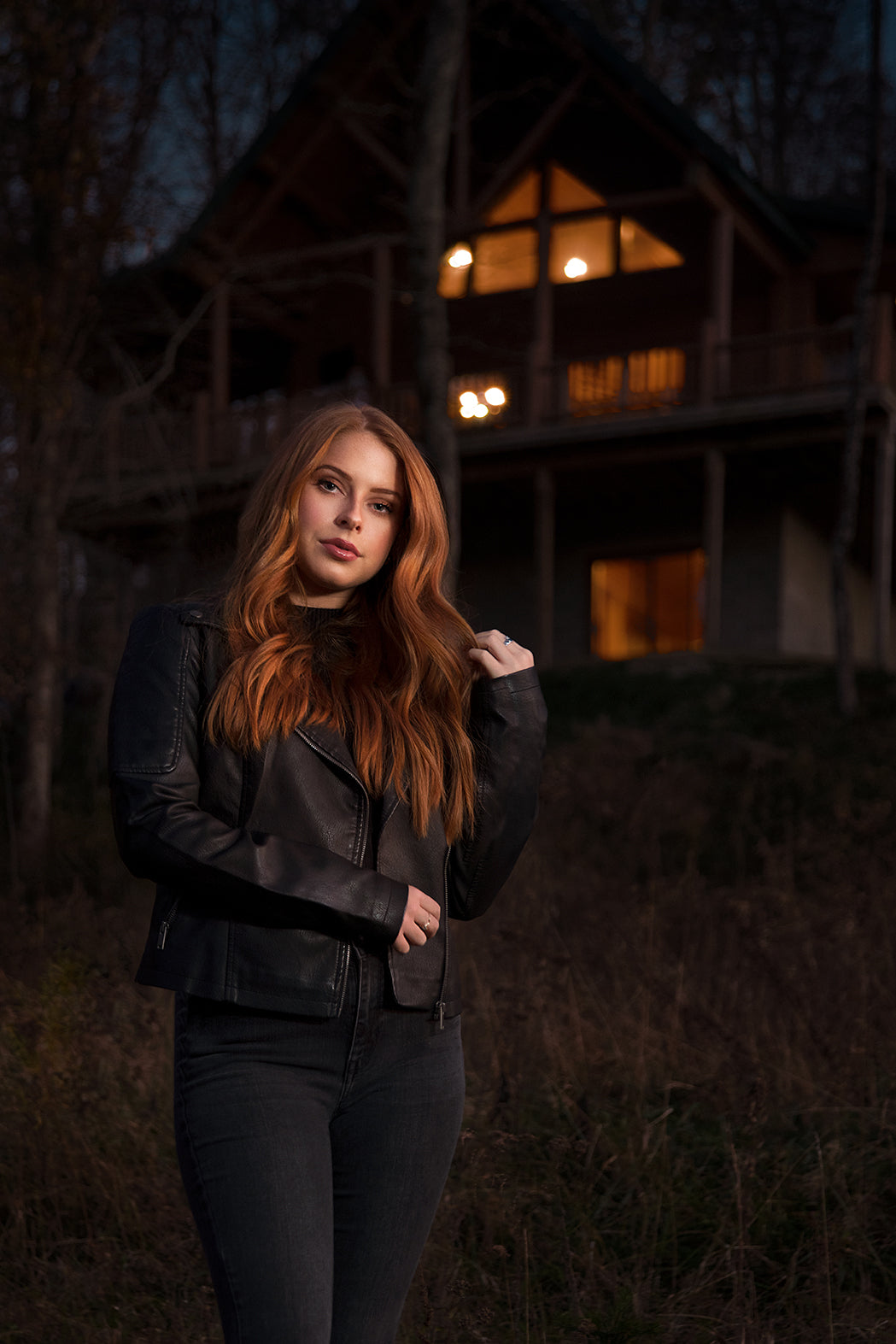FJ80 Speedlight Off Camera Night Portrait