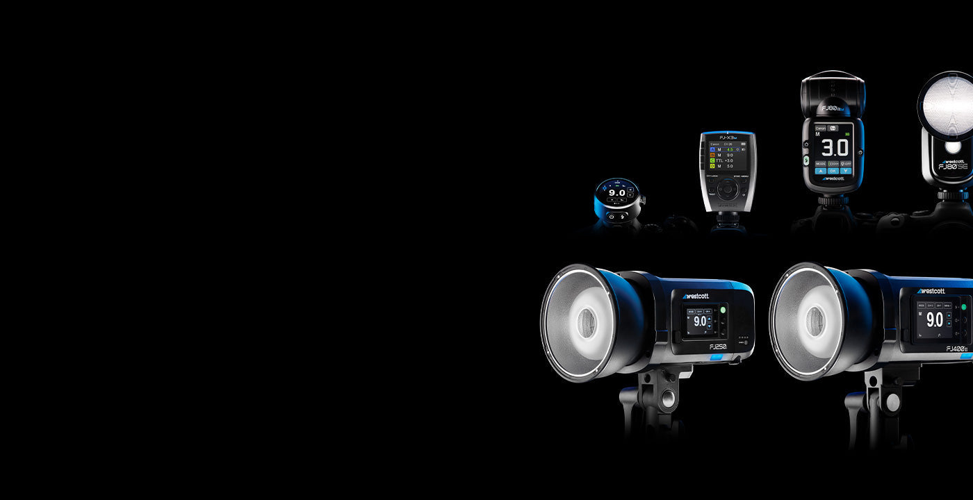 fj800 fj400 fj200 fj80 portable strobes speedlights off-camera flashes