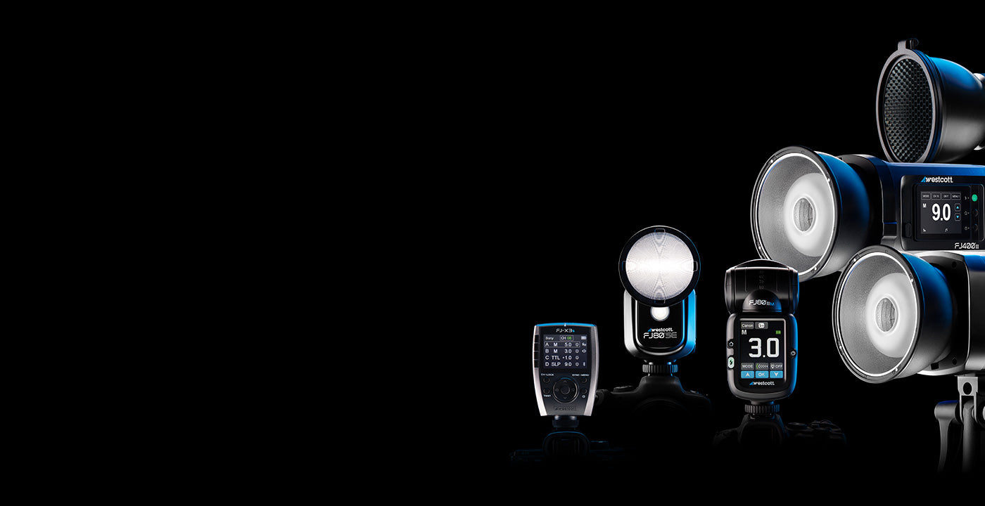 fj800 fj400 fj200 fj80 portable strobes speedlights off-camera flashes