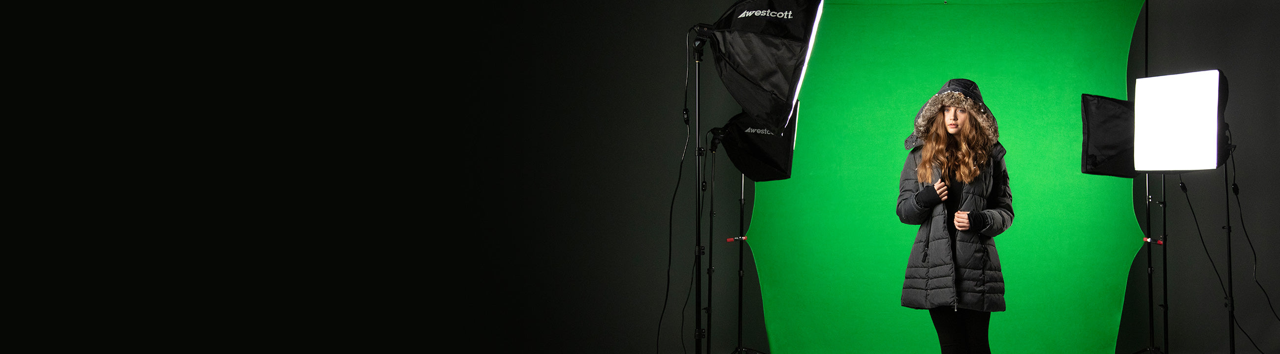 Chroma-Key Green Screen and Blue Screen Backdrops