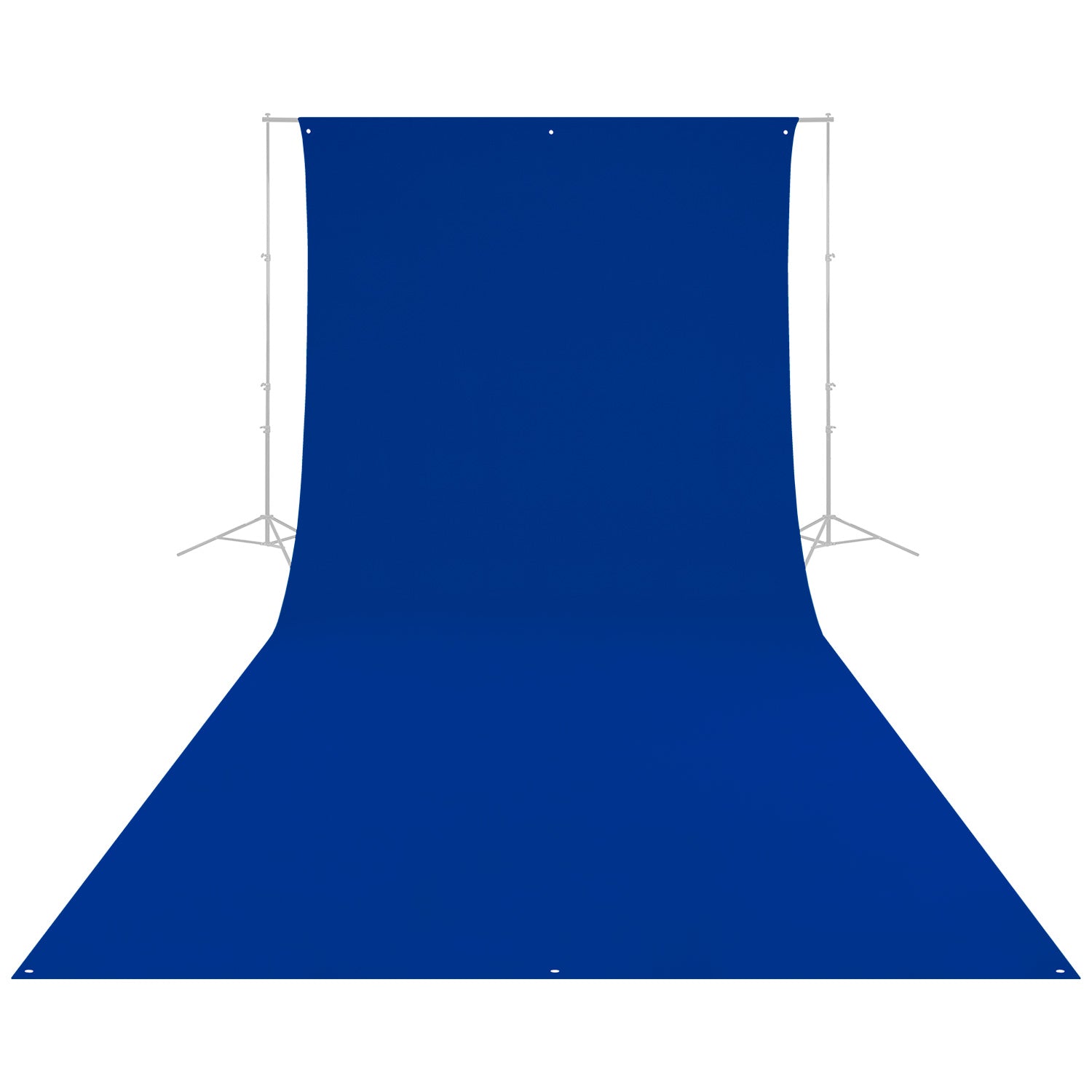 Wrinkle-Resistant Backdrop - Royal Blue / Chroma-Key Blue (9' x 20')