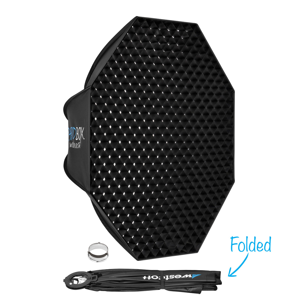 Rapid Box Switch 4' Octa Fold-Flat Softbox & Grid