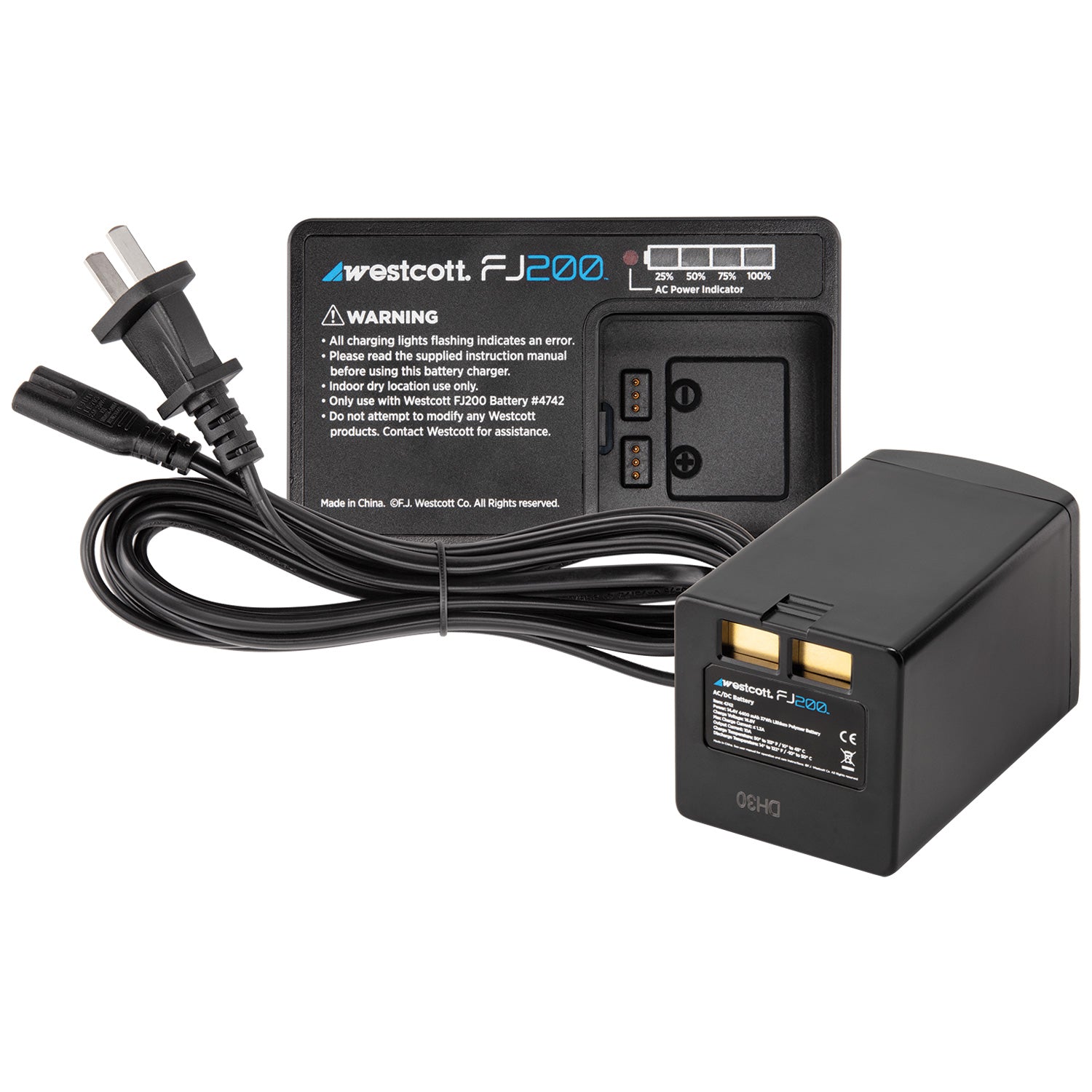 FJ200 Lithium Polymer Battery and Charger