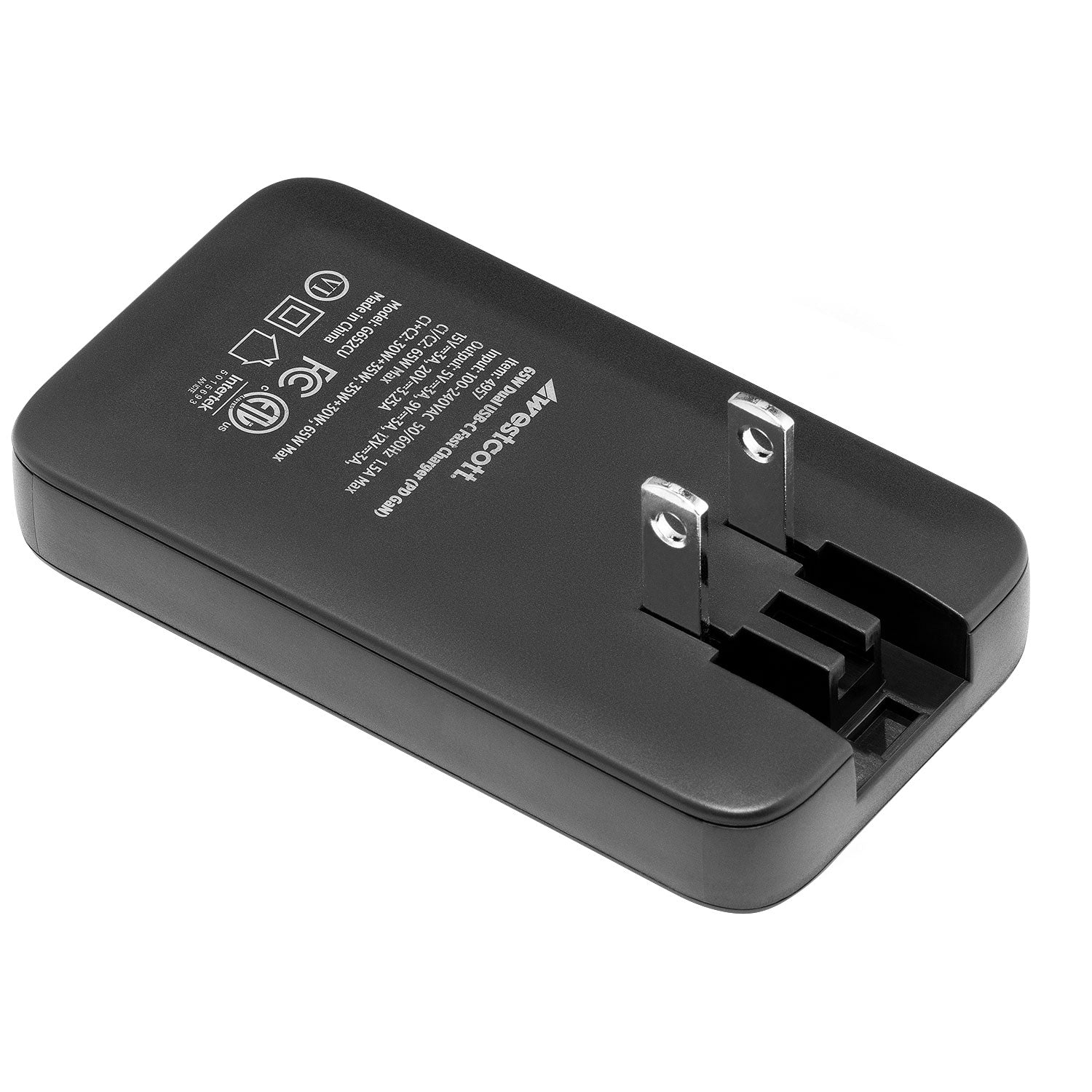 Dual USB-C Charger (65W)