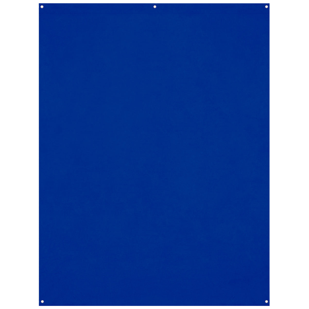 Wrinkle-Resistant Backdrop - Royal Blue / Chroma-Key Blue (5' x 7')