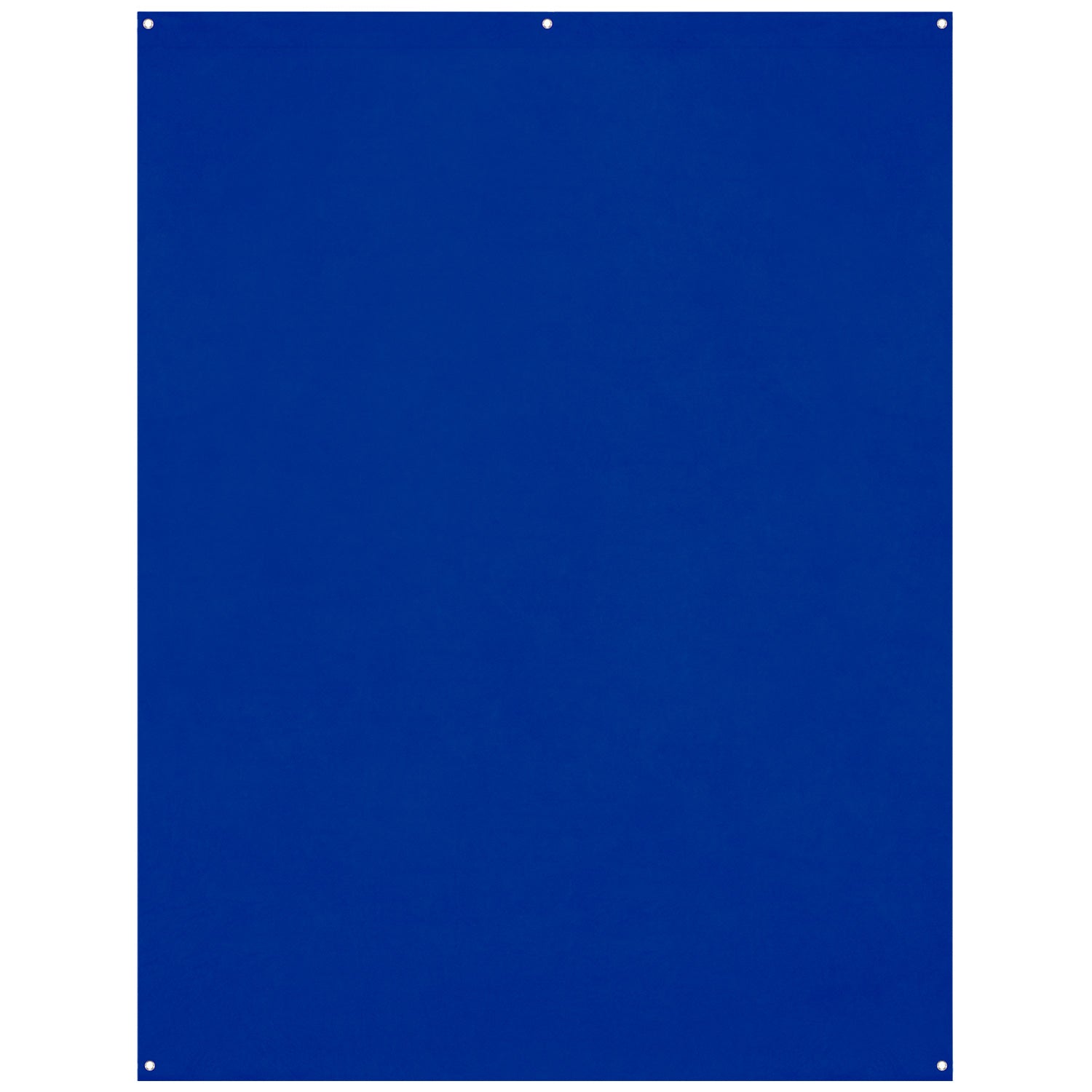 Wrinkle-Resistant Backdrop - Royal Blue / Chroma-Key Blue (5' x 7')
