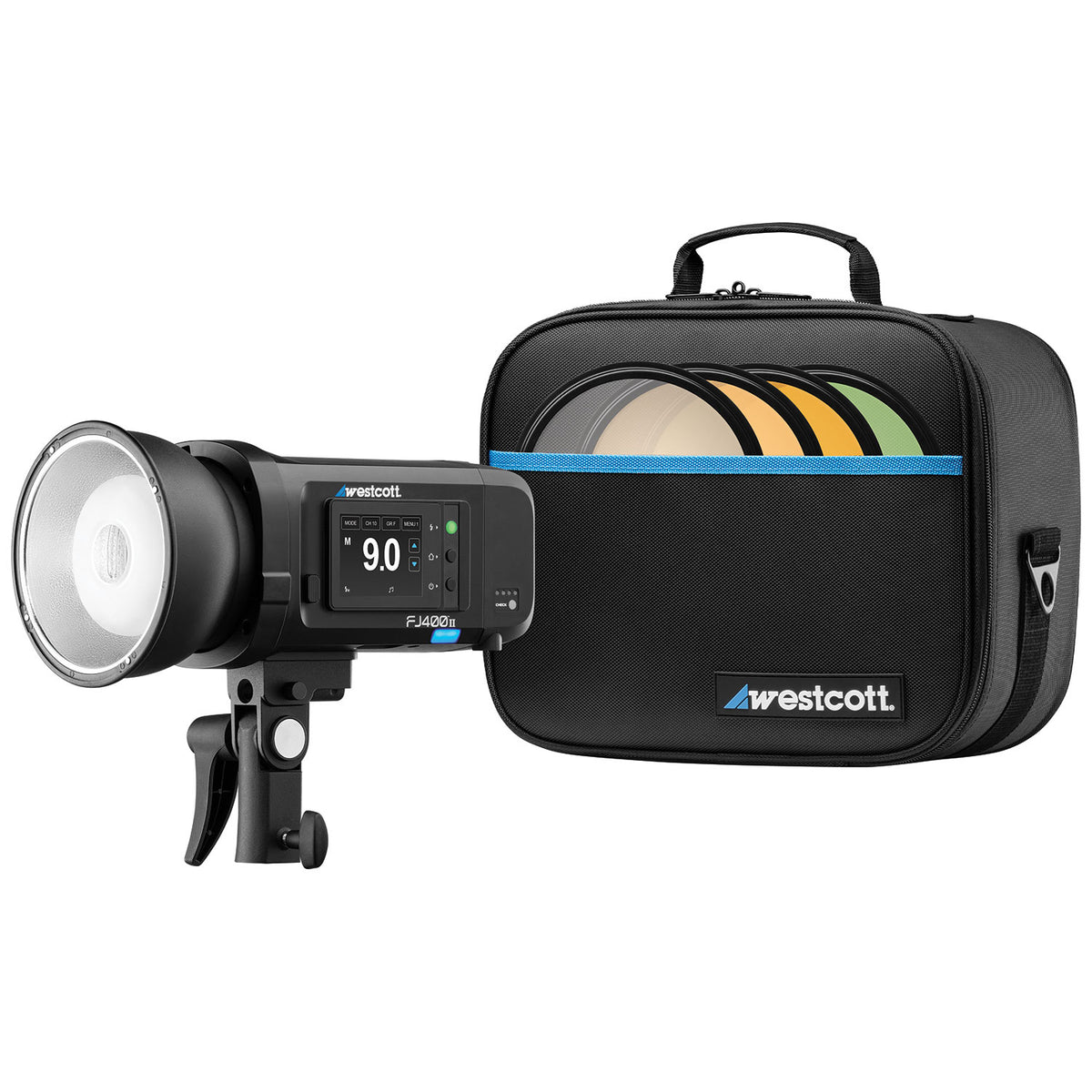 FJ400 II Touchscreen Strobe with FJ Pro AC/DC Battery (400Ws)