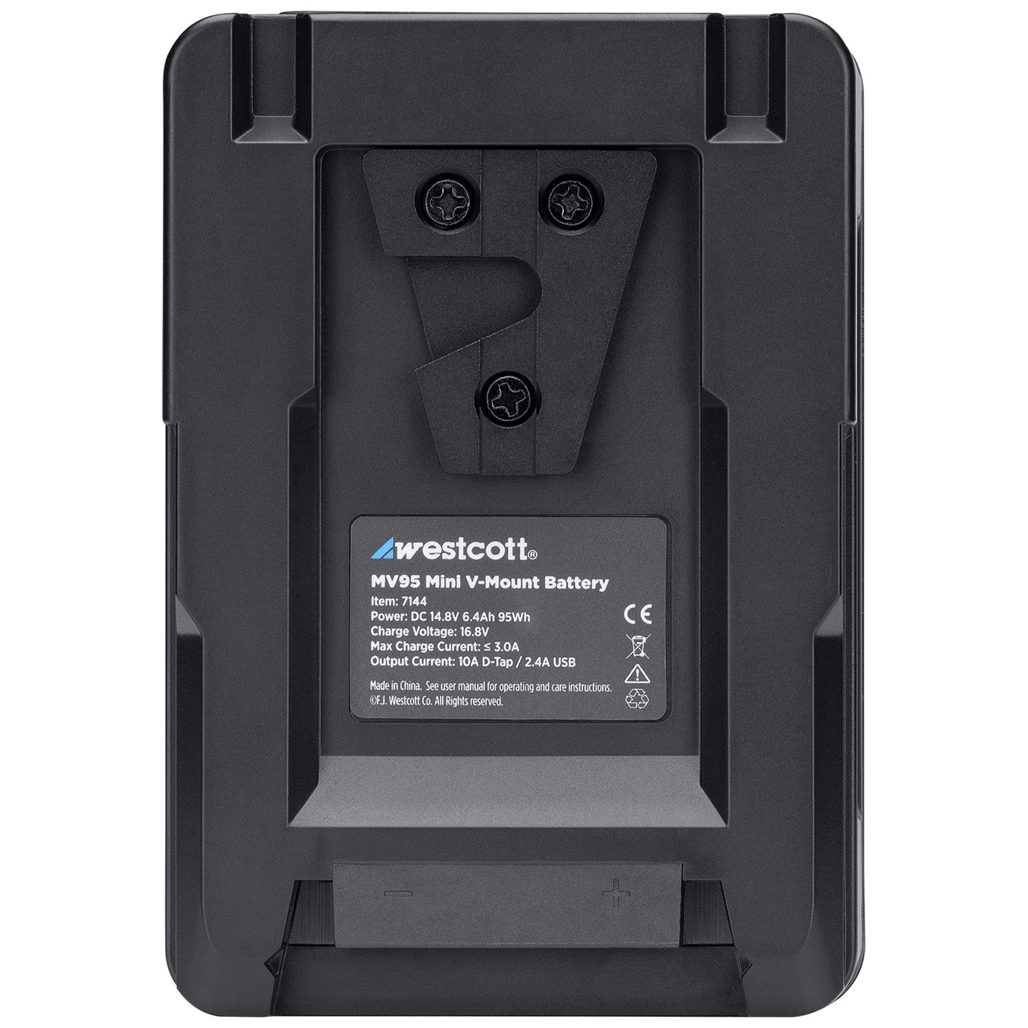 MV95 Mini V-Mount Battery and Charger (14.8V, 95Wh)
