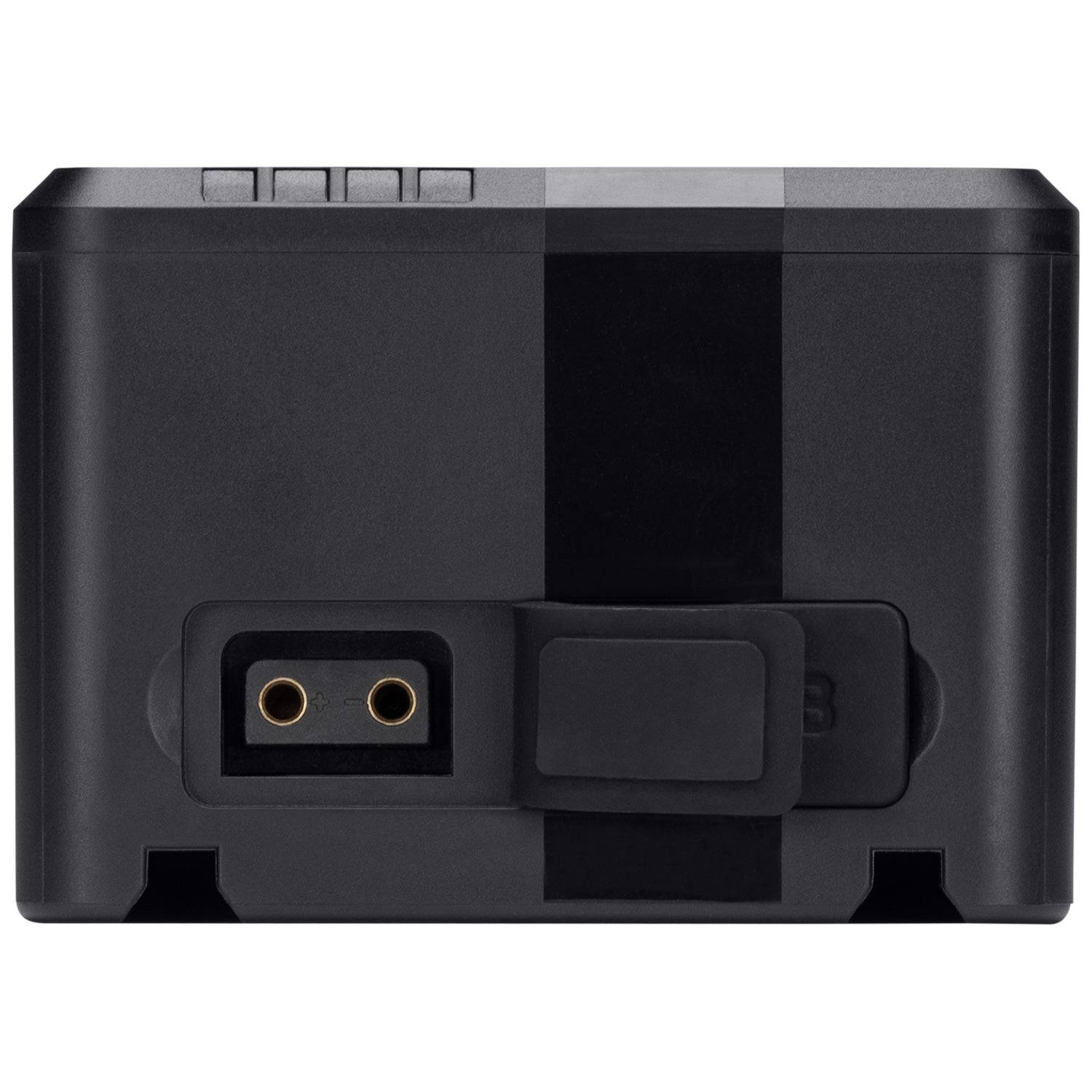 7144 Battery showing D-Tap Connector and USB Port (obscured)