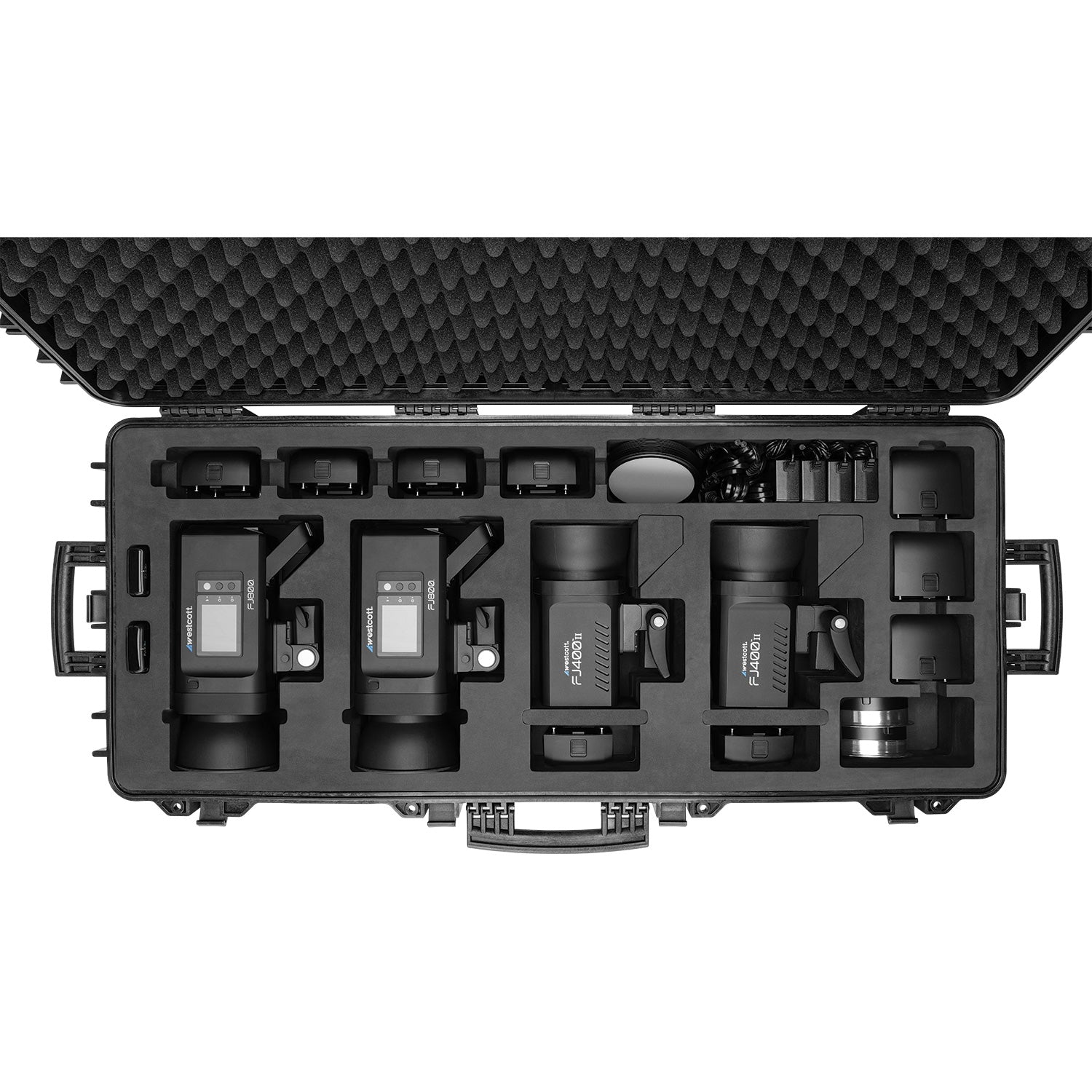 44x18 Rolling Hard Case for FJ400 & FJ800 (4-Strobe)