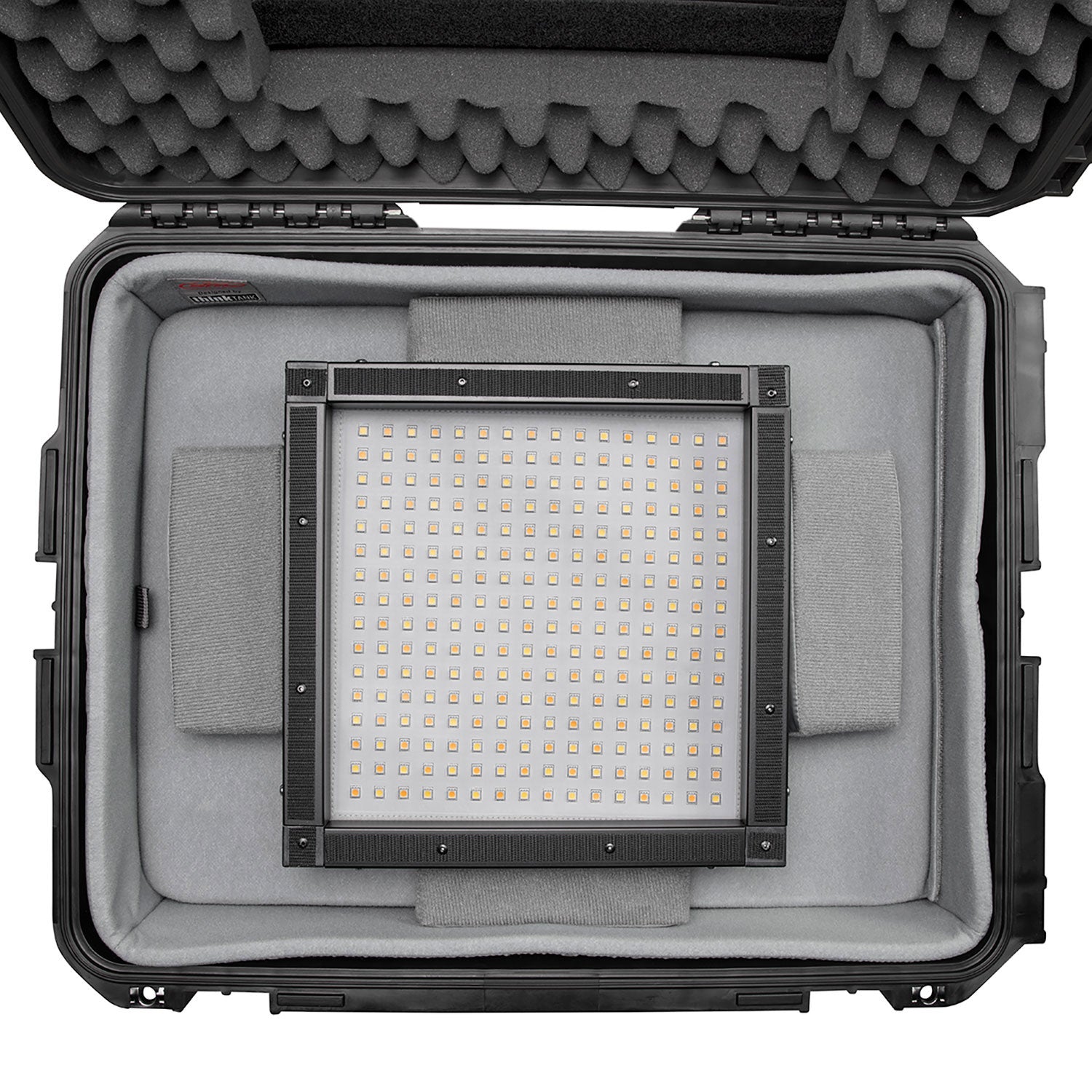 Flex Cine Bi-Color LED 2-Light Travel Kit with Mini V-Mount Batteries (1' x 1')