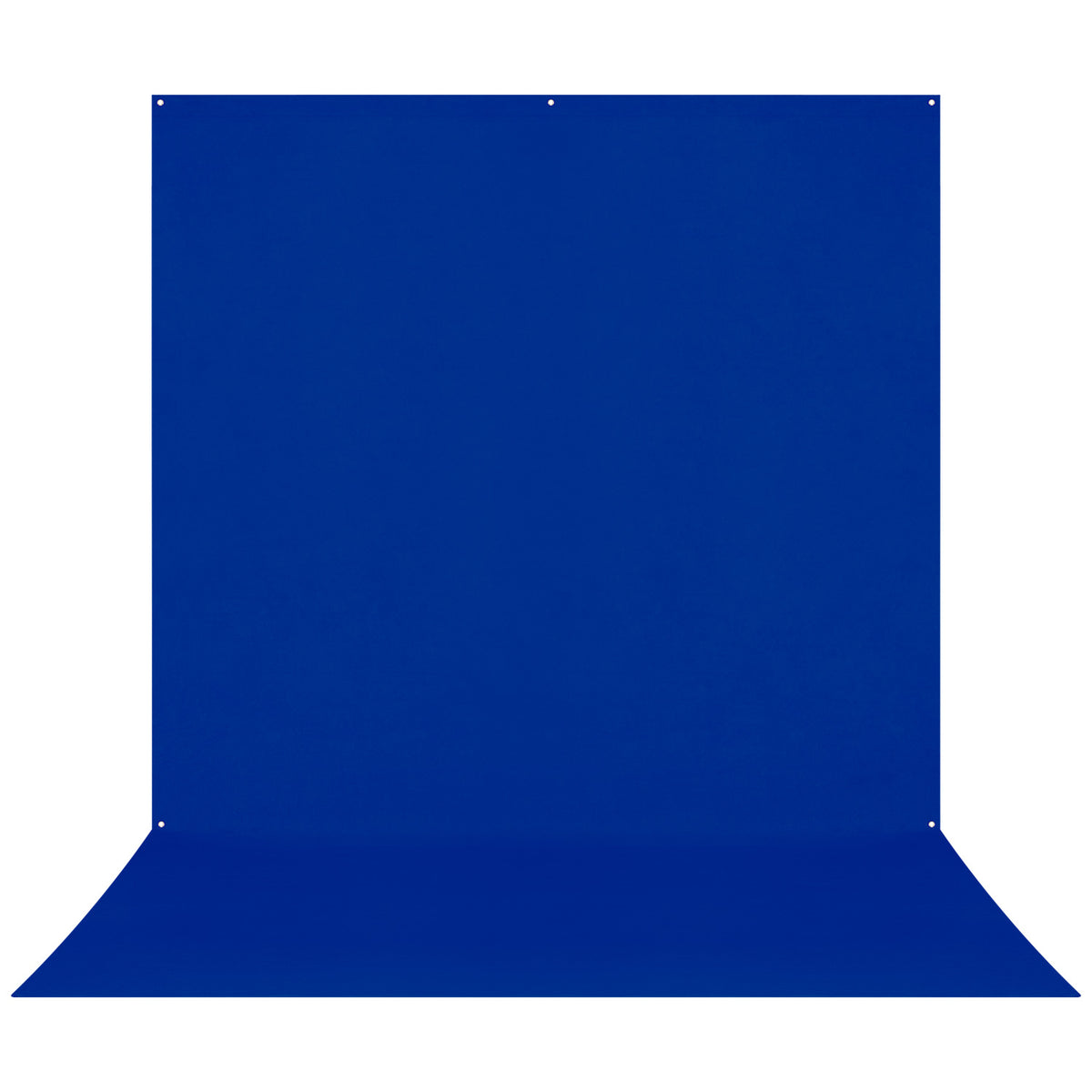 Wrinkle-Resistant Backdrop - Royal Blue / Chroma-Key Blue (8' x 13')