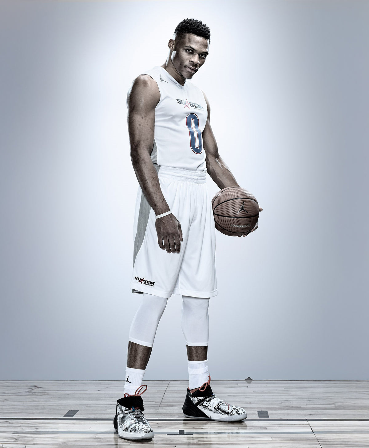 Basketball boxer portrait by James Quantz Jr