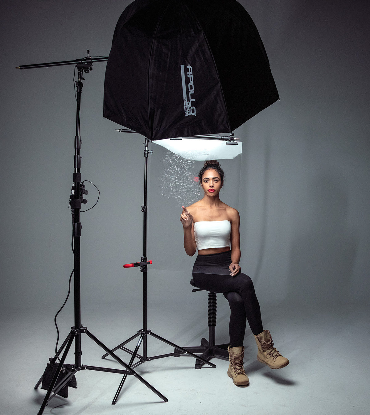 Studio Portrait Using Apollo Orb