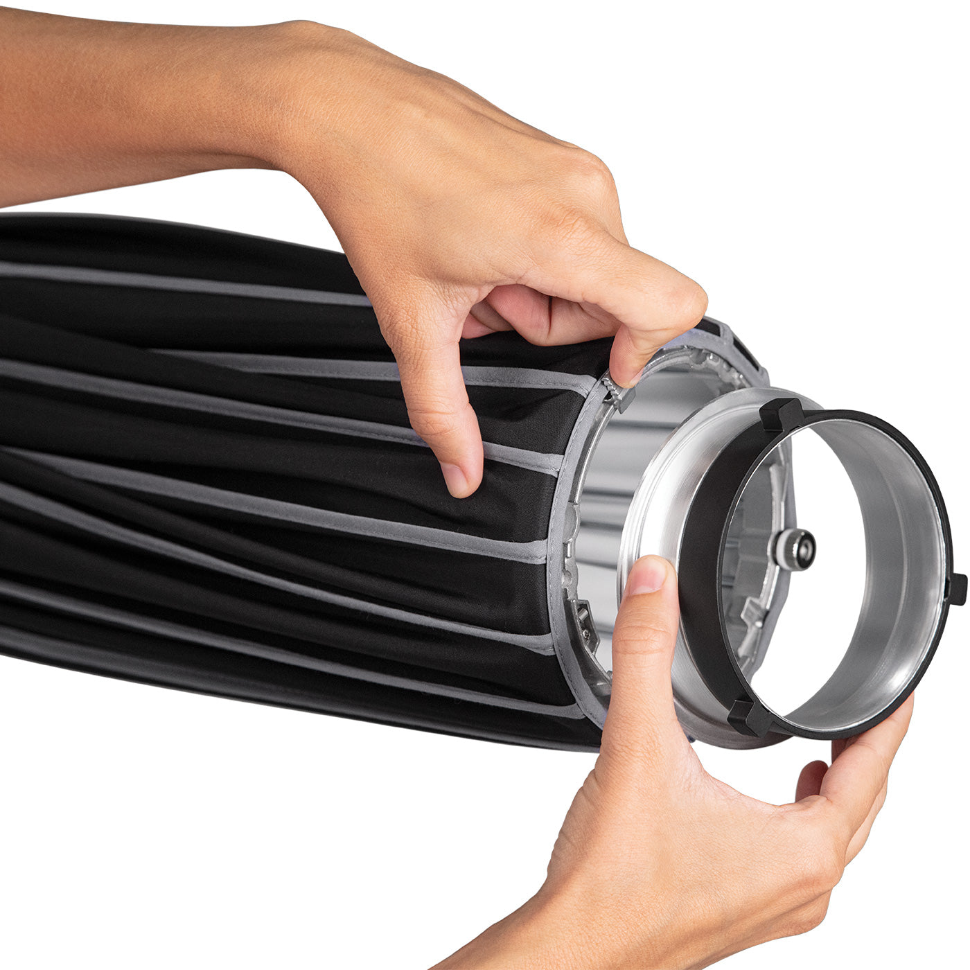 Attaching Light Mount Insert to Manny Ortiz Beauty Dish