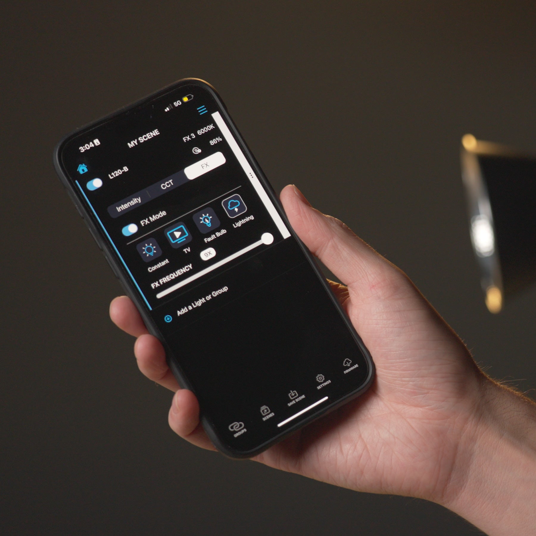 Westcott Studio-Link App Controlling L120-B COB