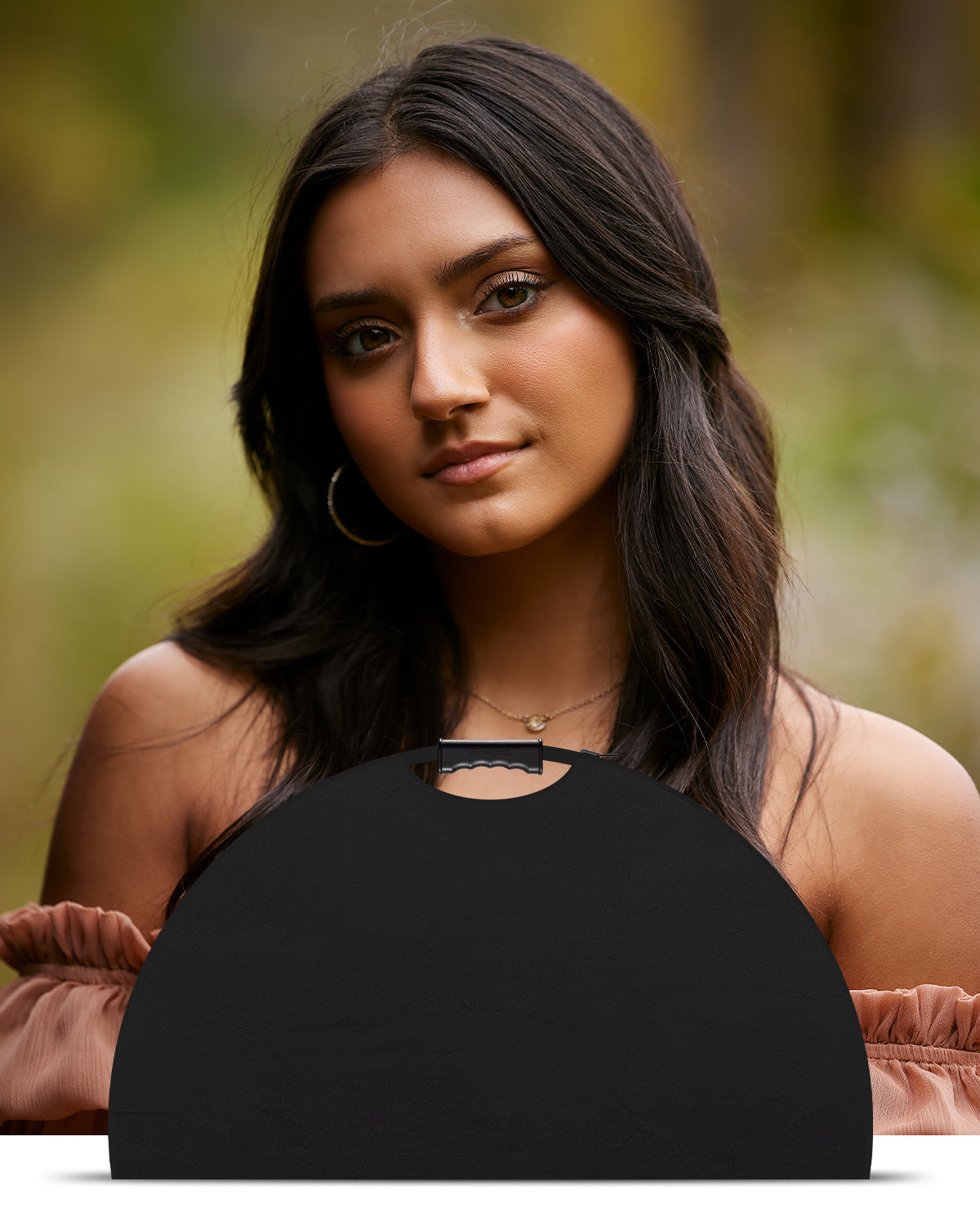 illuminator quickgrip reflector using black surface