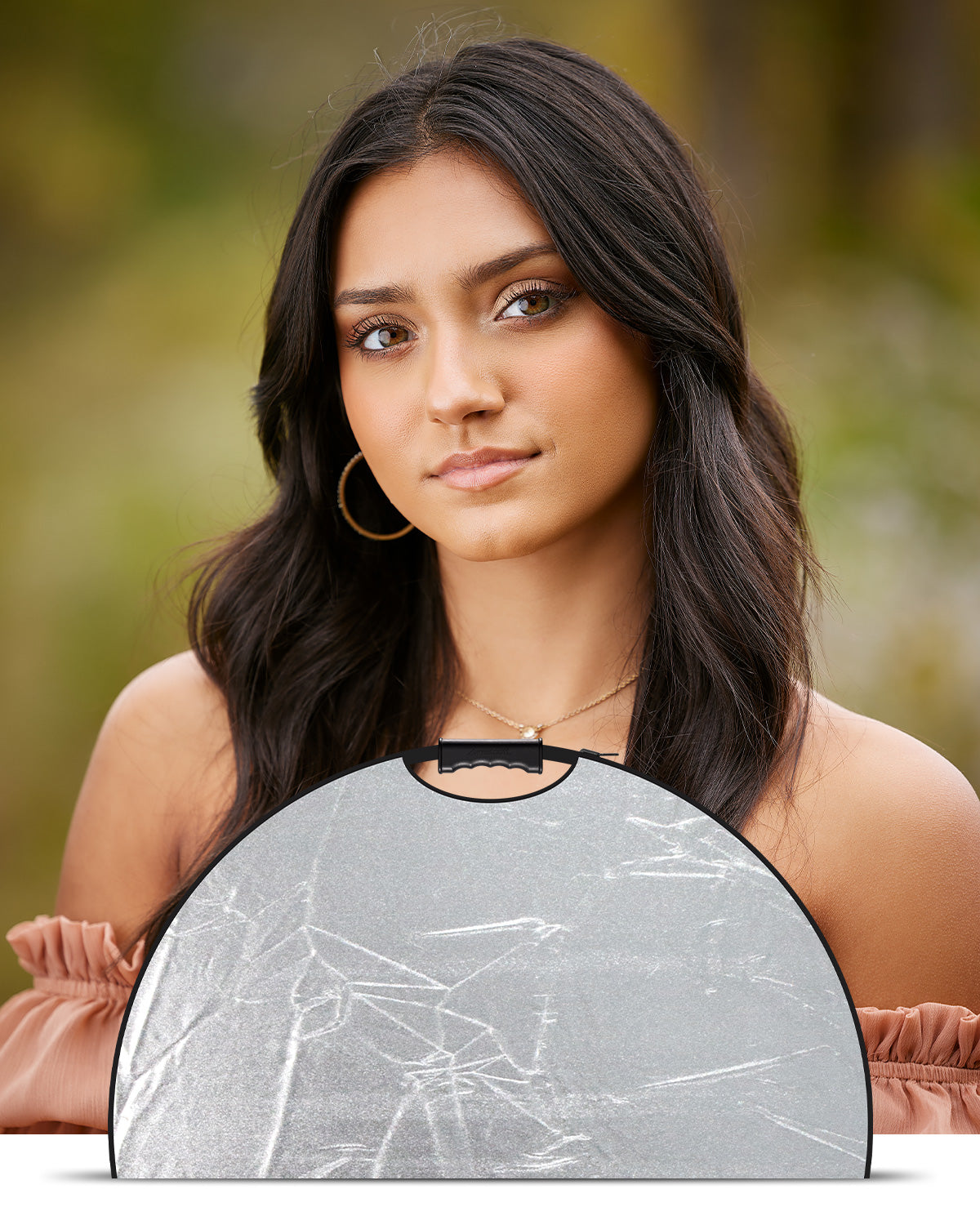 illuminator quickgrip reflector using silver surface