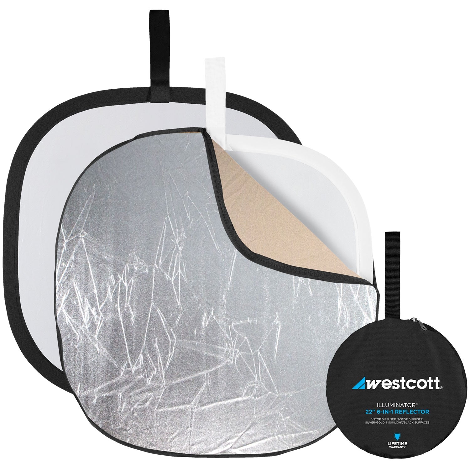 Illuminator Collapsible 6-in-1 Reflector (22")