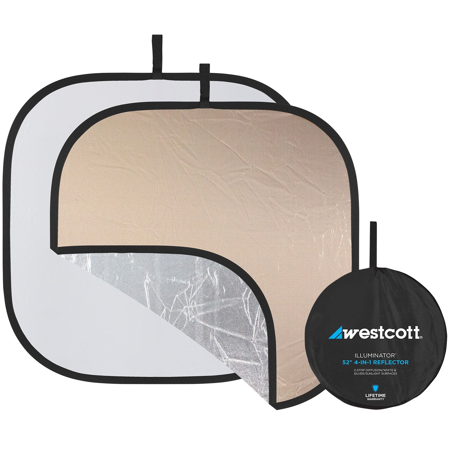 THE SUIT COMPANY THERMOLITE 1ボタンテーラードJK Illuminator Collapsible 4-in-1 Sunlight/Silver Reflector (52