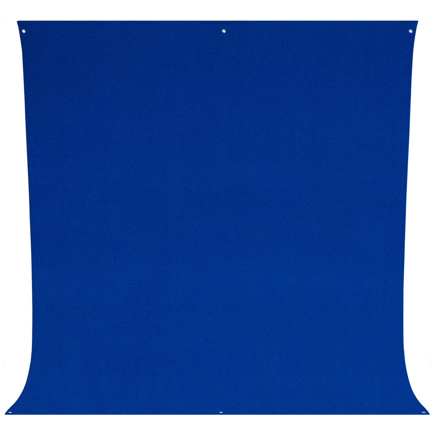 Wrinkle-Resistant Backdrop - Royal Blue / Chroma-Key Blue (9' x 10')