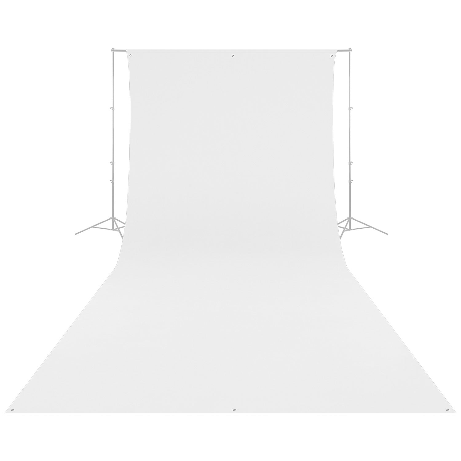Wrinkle-Resistant Backdrop - High-Key White (9' x 20')