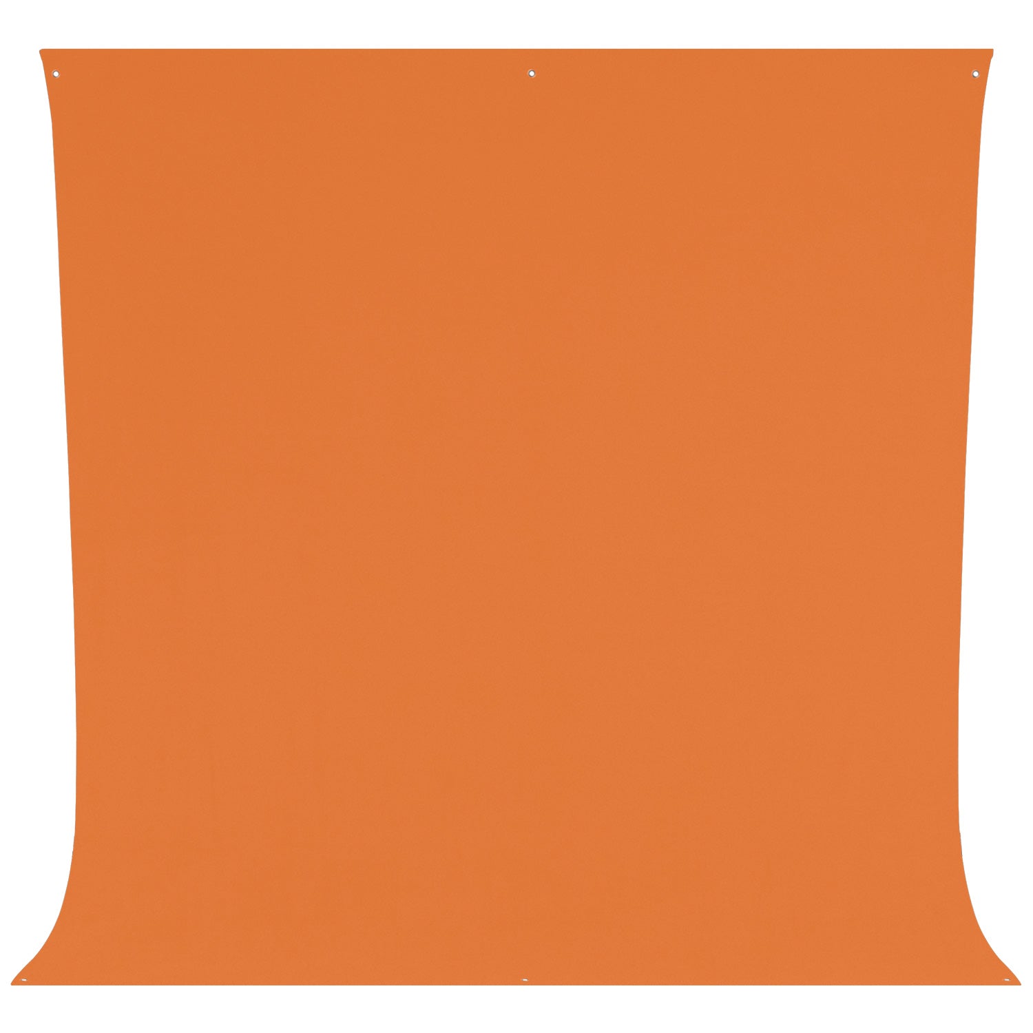 Wrinkle-Resistant Backdrop - Tiger Orange (9' x 10')