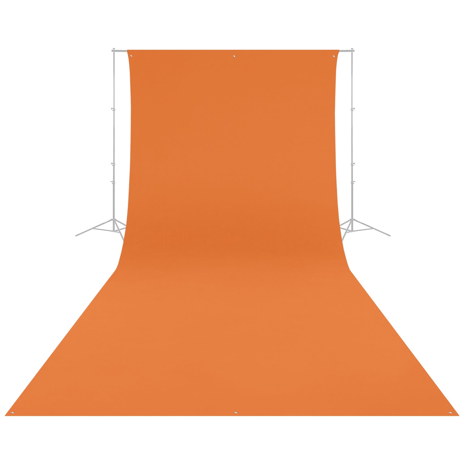 Wrinkle-Resistant Backdrop - Tiger Orange (9' x 20')