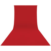 Wrinkle-Resistant Backdrop - Scarlet Red (9' x 20')
