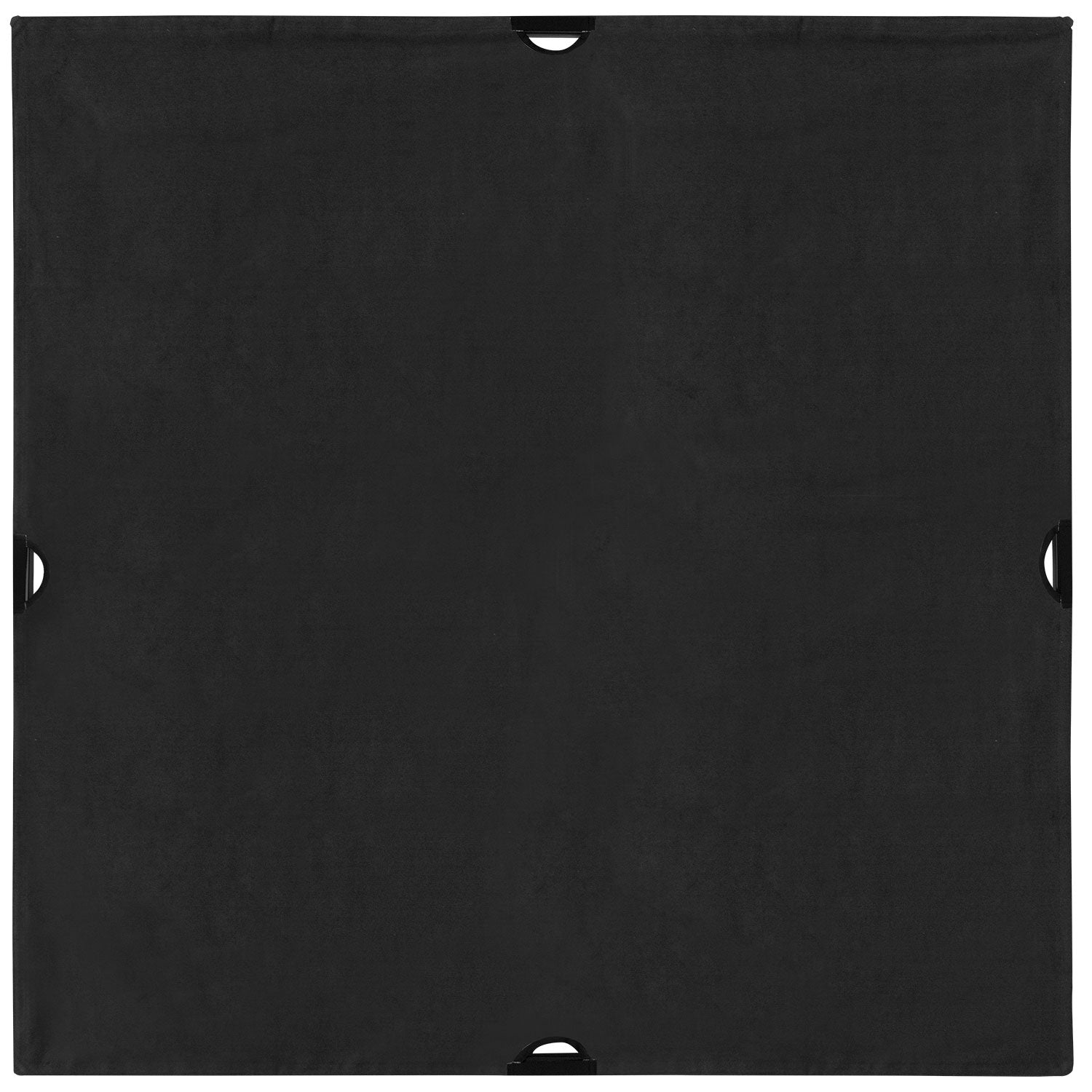 Original Scrim Jim Small Black Block Fabric (42" x 42")