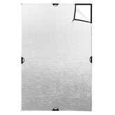 Scrim Jim Cine 2-in-1 Silver/White Bounce Fabric (4' x 6')