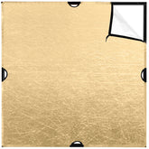 Scrim Jim Cine 2-in-1 Gold/White Bounce Fabric (4' x 4')