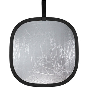 Illuminator Collapsible 2-in-1 Silver/White Bounce Reflector (22")