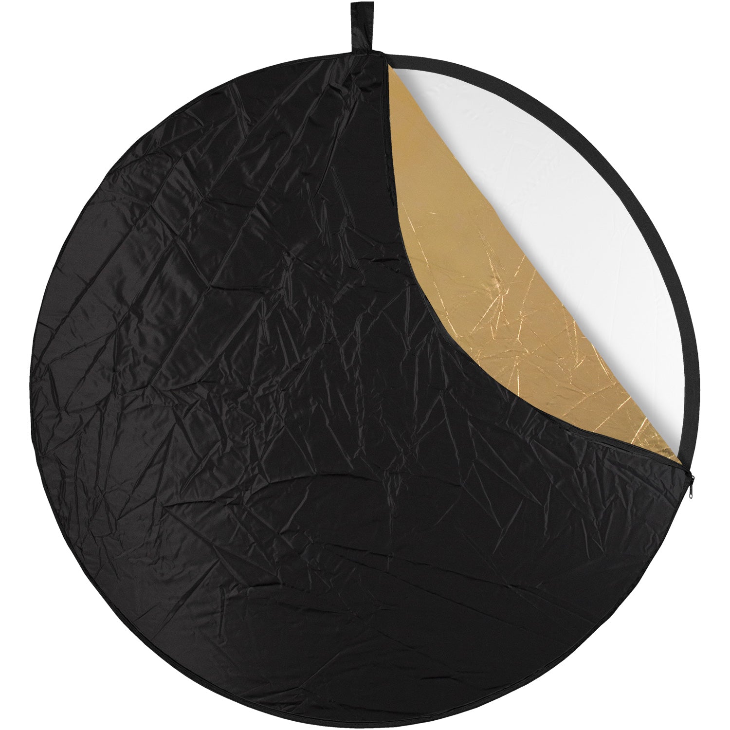 Collapsible 5-in-1 Reflector with Gold Surface (40")