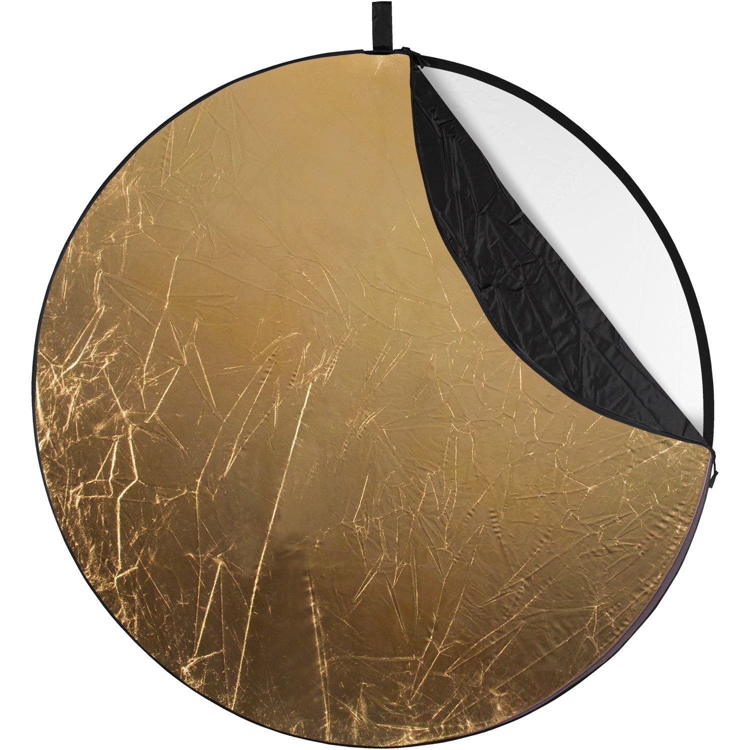 Collapsible 5-in-1 Reflector with Gold Surface (50")