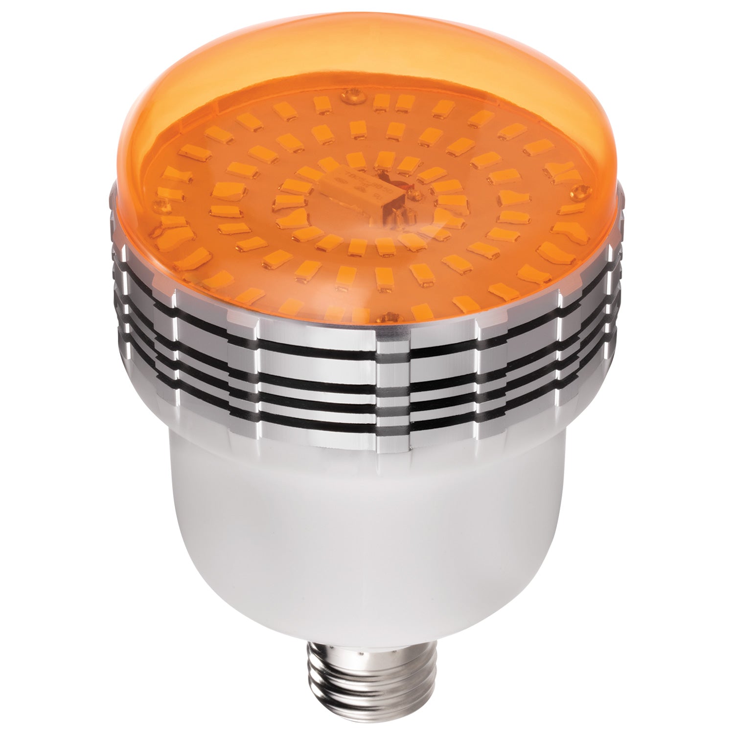 45W Daylight Dimmable LED Bulb with Tungsten Gel Cap and Remote