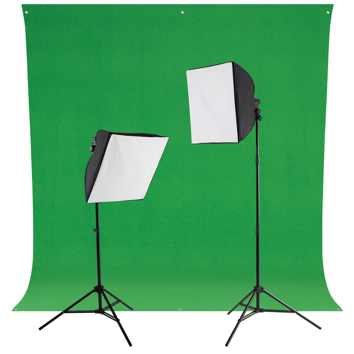 #401NL-C - uLite LED Green Screen Photo Lighting Kit (250W)