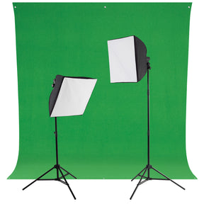 uLite LED Green Screen Photo Lighting Kit