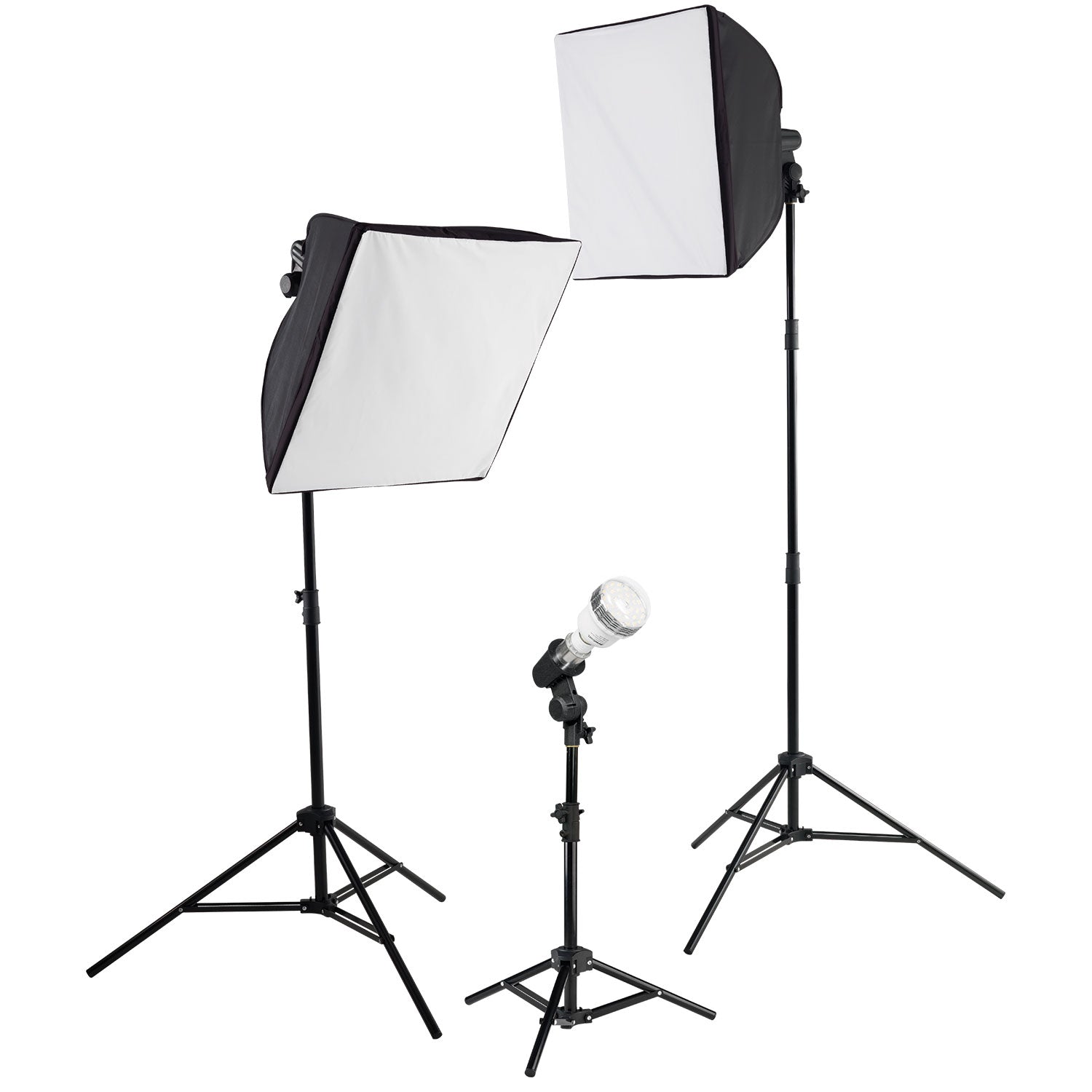 uLite LED 3-Light Collapsible Softbox Kit