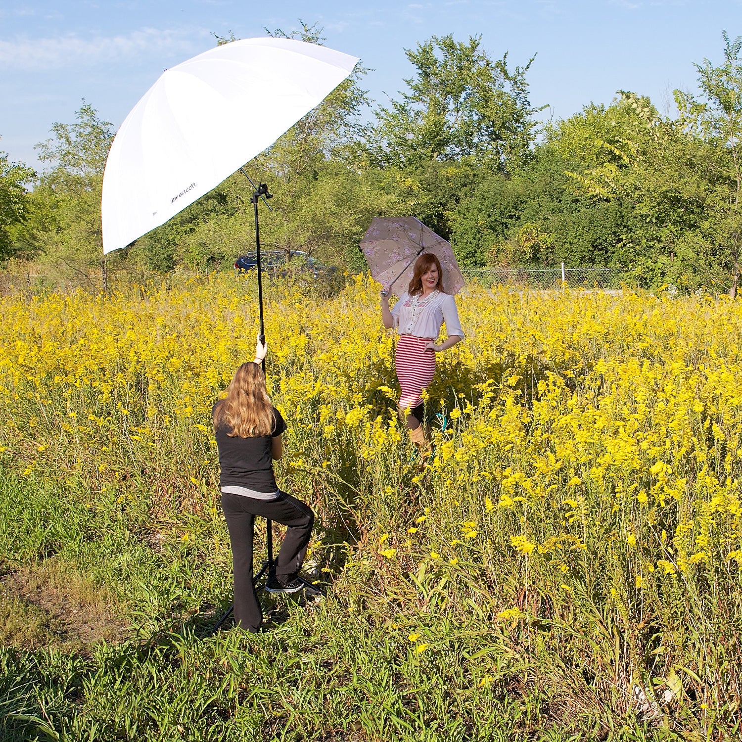 7-Foot Umbrella Bundle