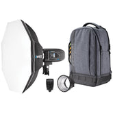 FJ400 Strobe 1-Light Backpack Kit with FJ-X3 M Universal Wireless Trigger