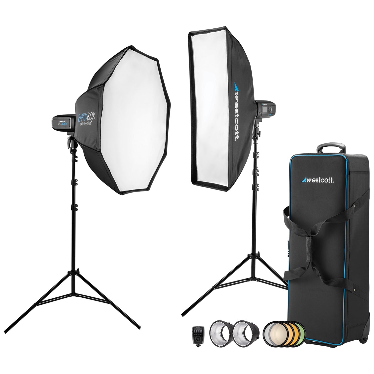 FJ400 Strobe 2-Light Location Kit with FJ-X3 M Universal Wireless Trigger