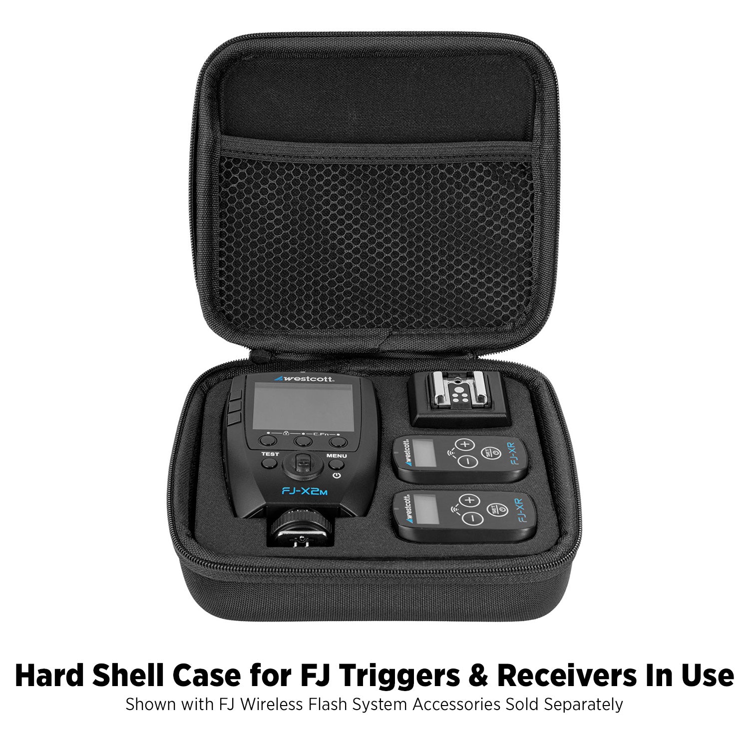 Hard Shell Case for FJ Wireless Triggers and FJ-XR Receivers