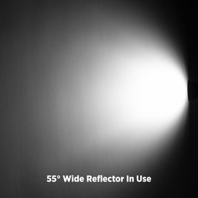 55-Degree Wide Umbrella Reflector with Honeycomb Grids (FJ400, Bowens, Godox Mounts)