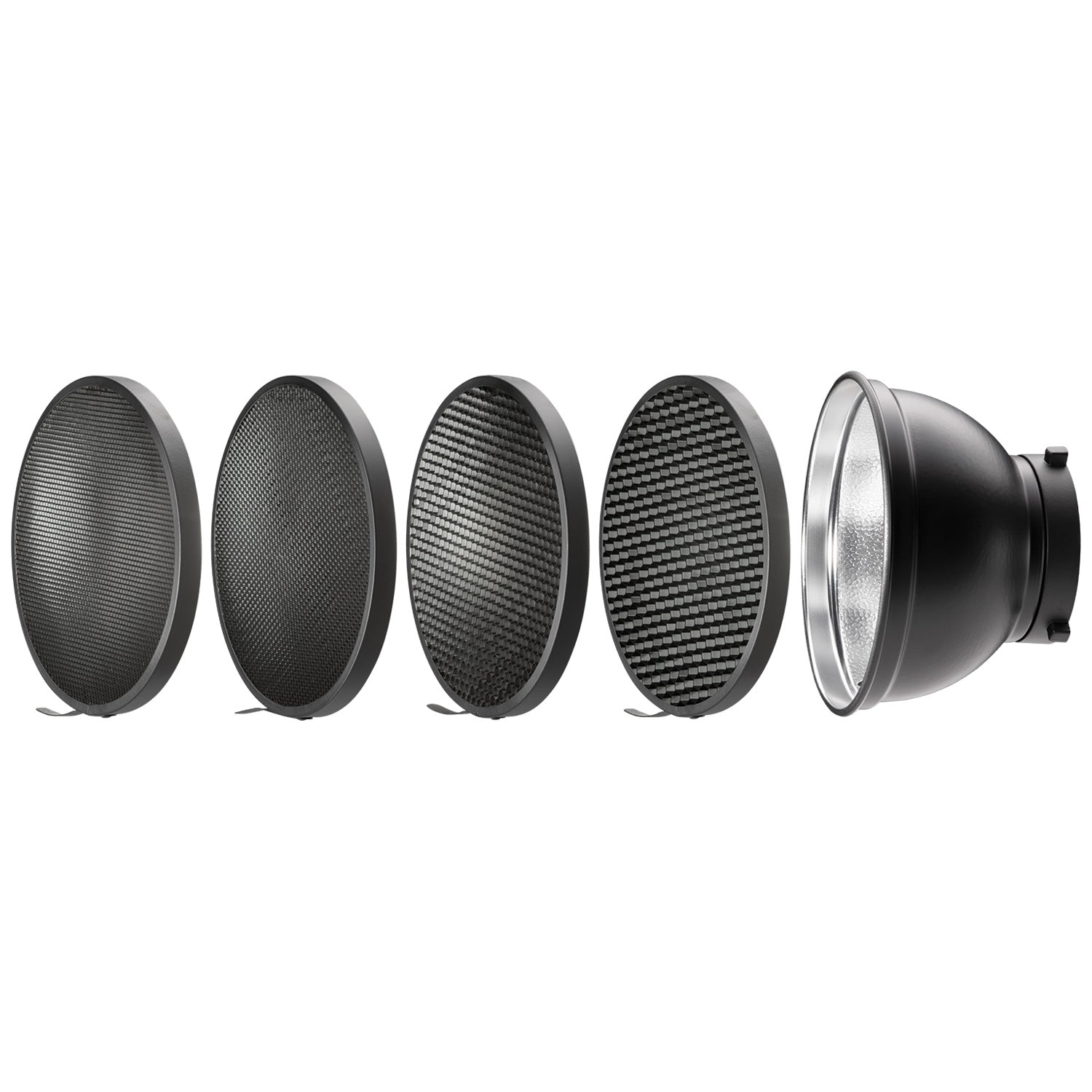 55-Degree Wide Umbrella Reflector with Honeycomb Grids