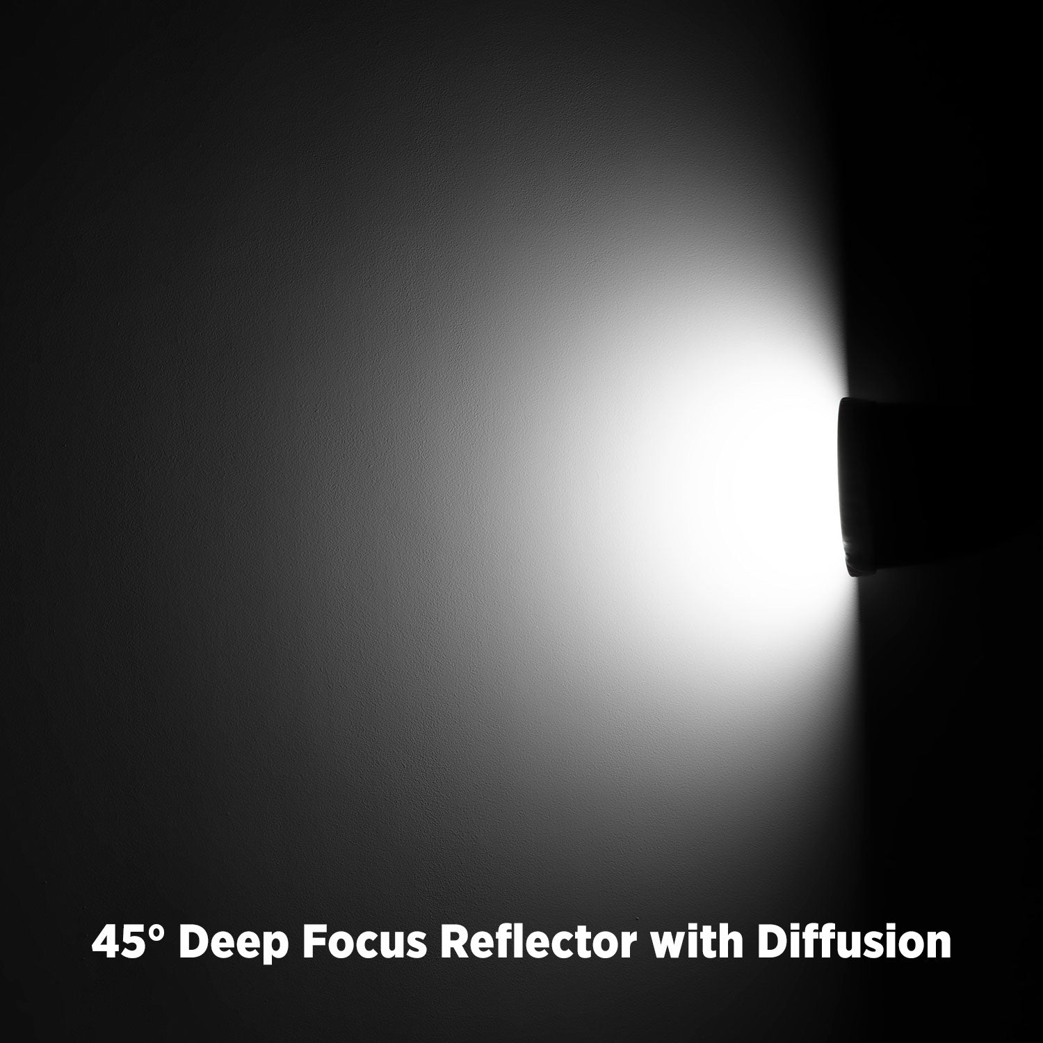 45-Degree Deep Focus Reflector with Honeycomb Grids & Diffusion (FJ800, FJ400 II, FJ400, Bowens)