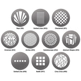 4763 - Patterns Gobo Pack for Optical Spot