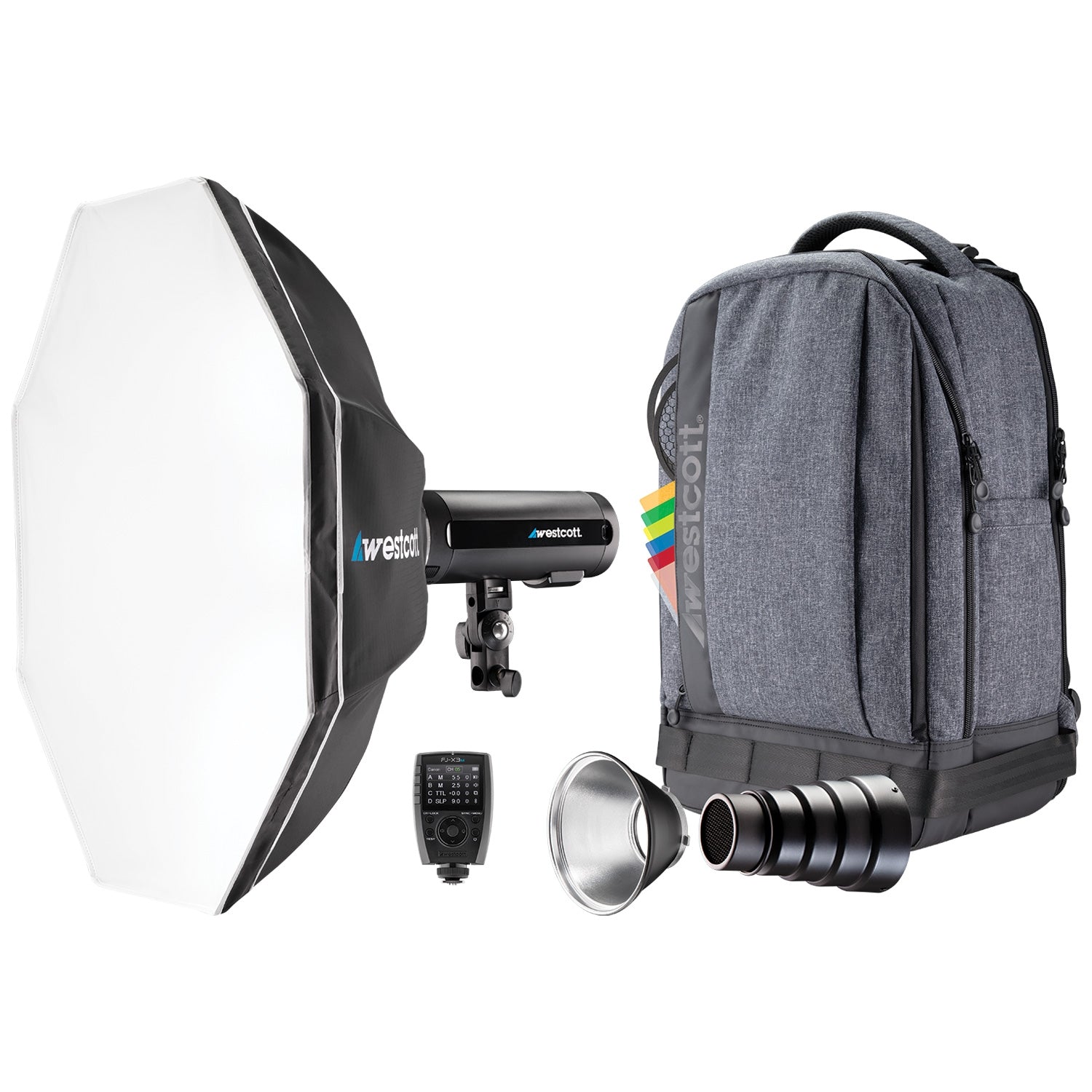 FJ200 Strobe 1-Light Backpack Kit with FJ-X3 M Universal Wireless Trigger