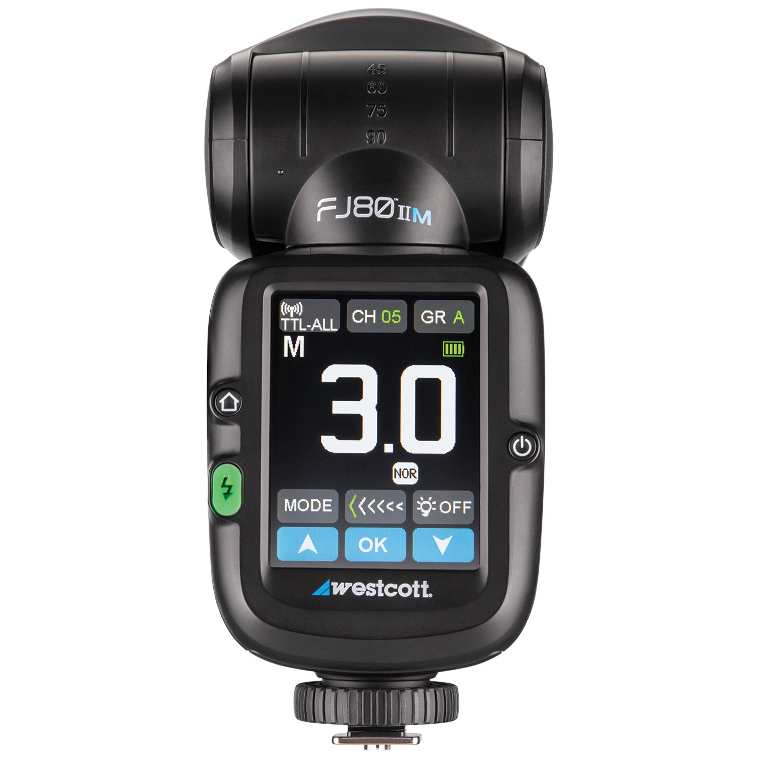 FJ80 II Touchscreen Speedlight (80Ws)